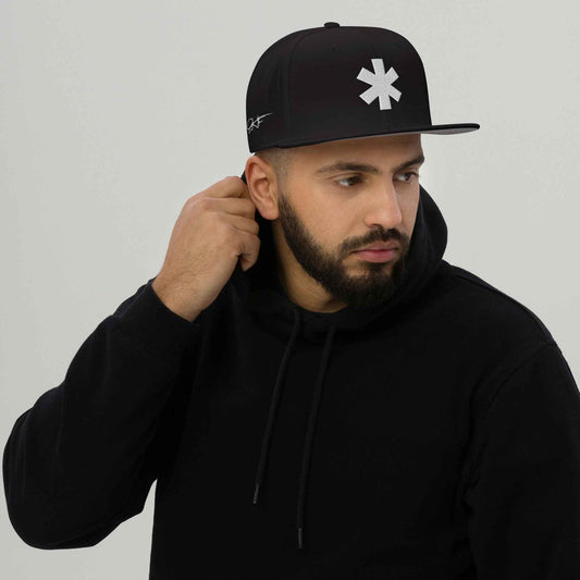Asterisk Snapback Hat