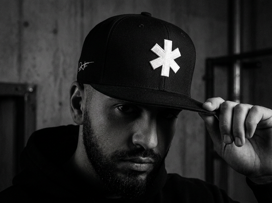 Foundation Asterisk Snapback - Black