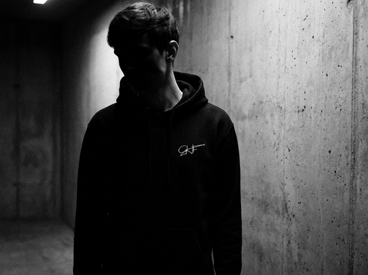 Signature Mark Hoodie - Black