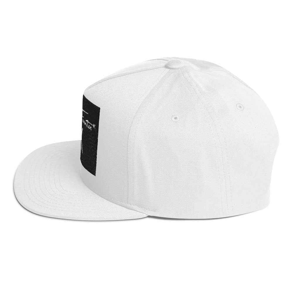 Foundation Signature Snapback - White