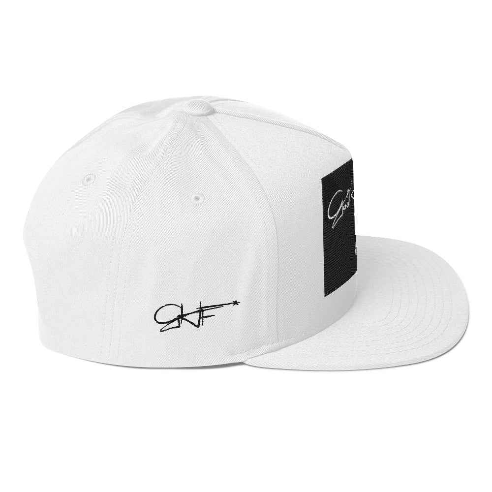 Foundation Signature Snapback - White