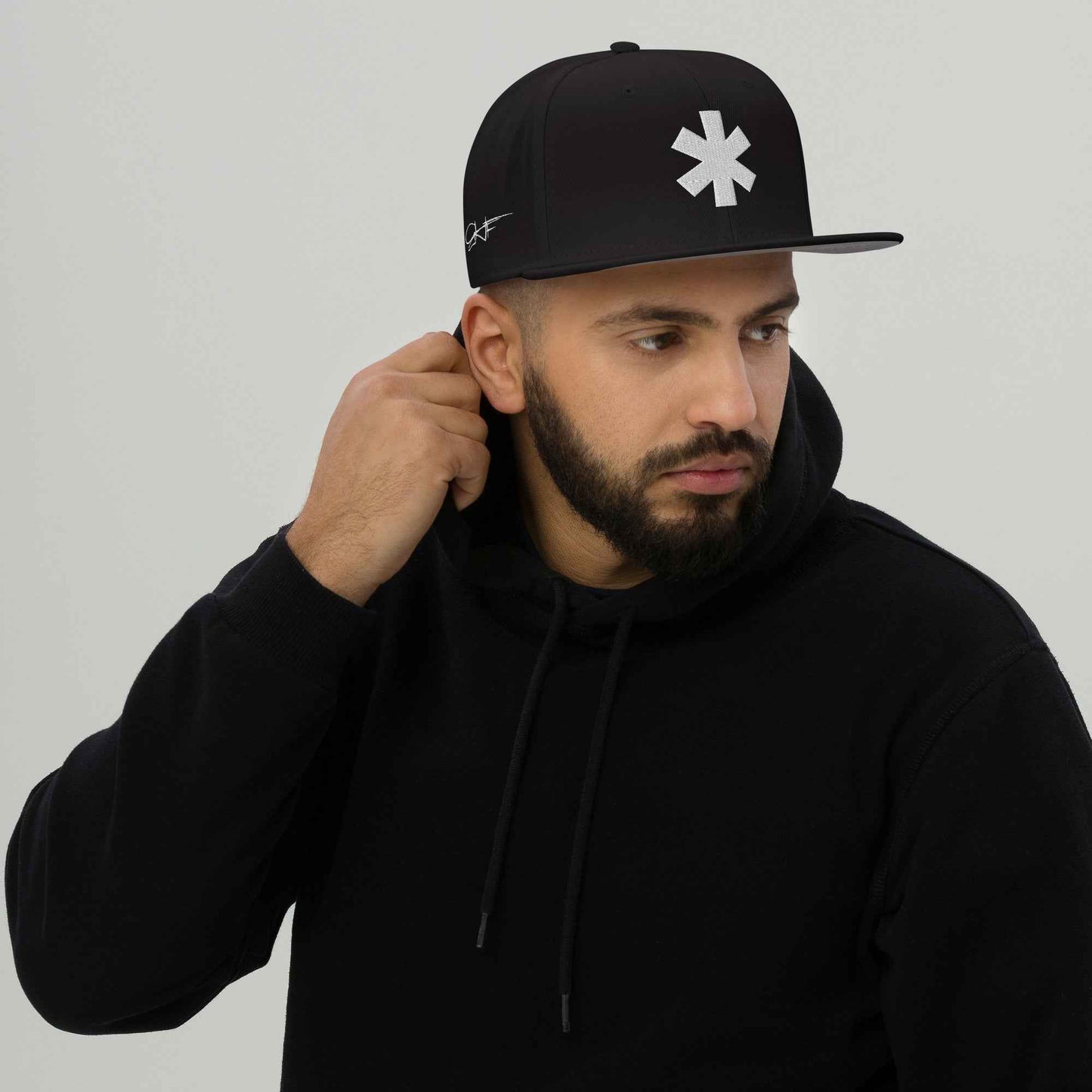 Asterisk Snapback Hat