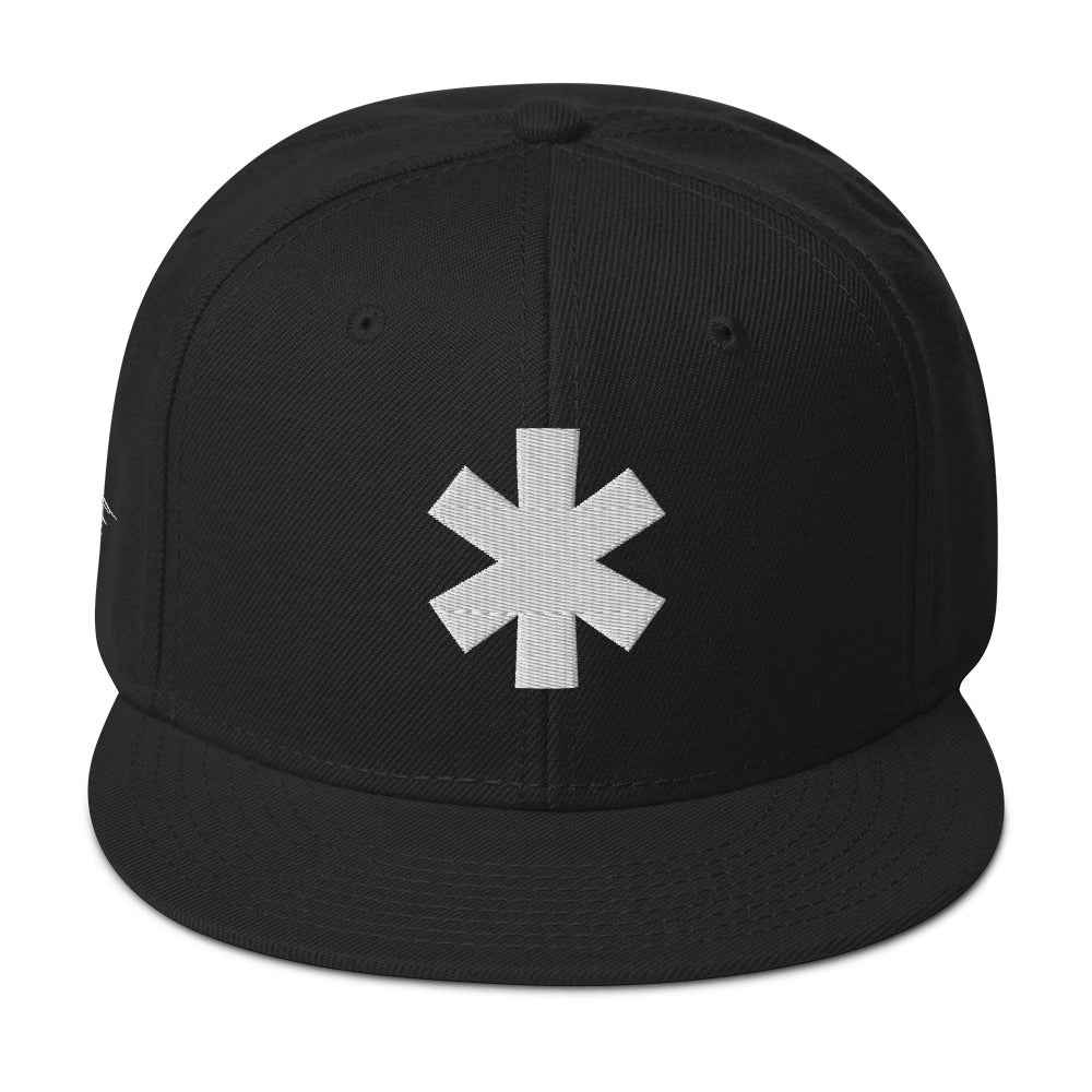 Asterisk Snapback Hat
