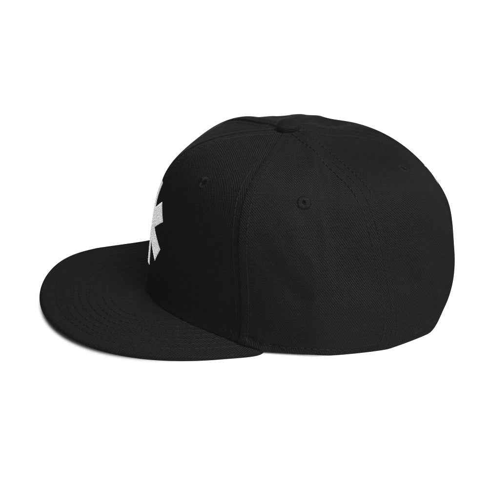 Asterisk Snapback Hat